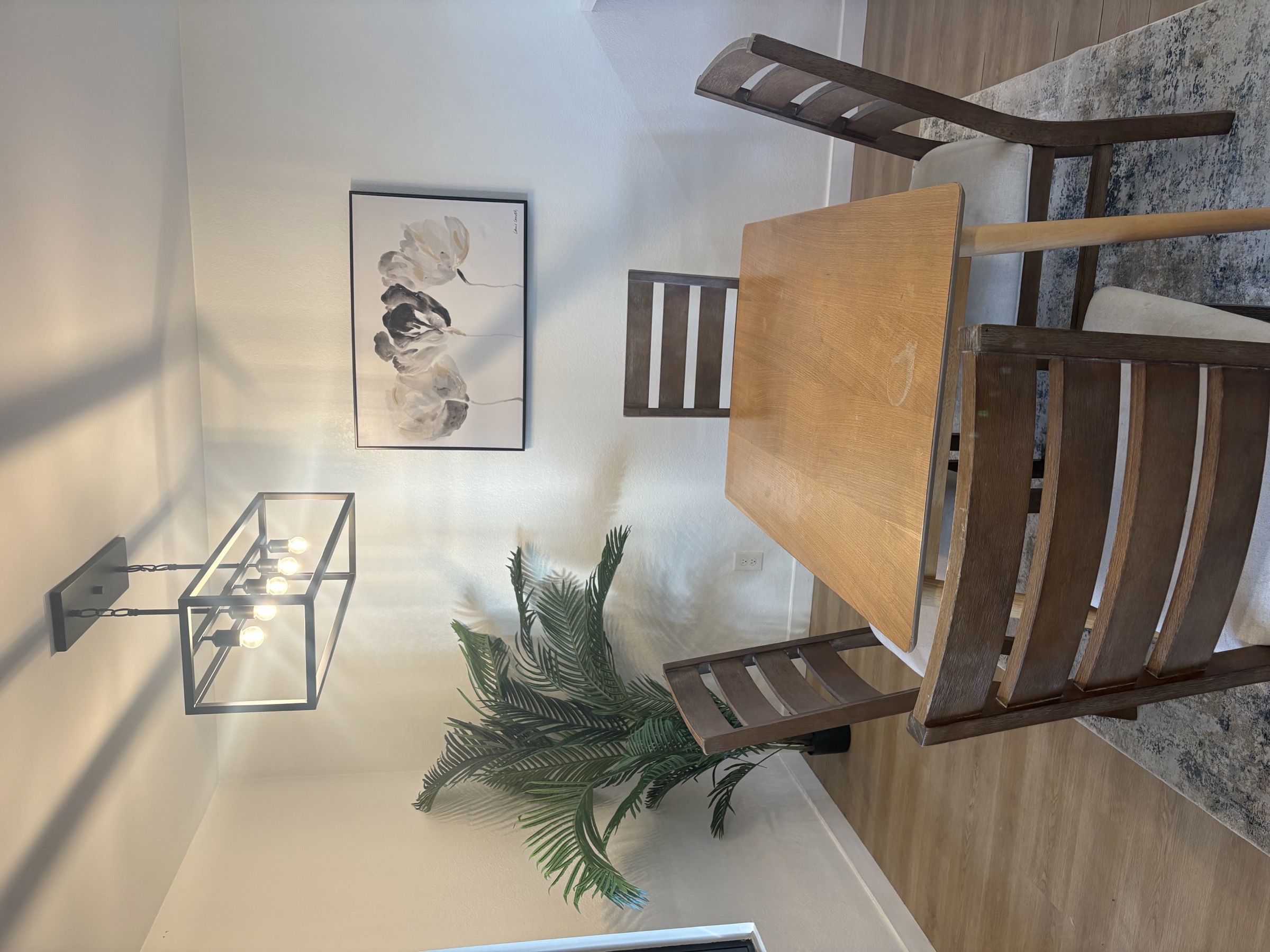 The shared dining table